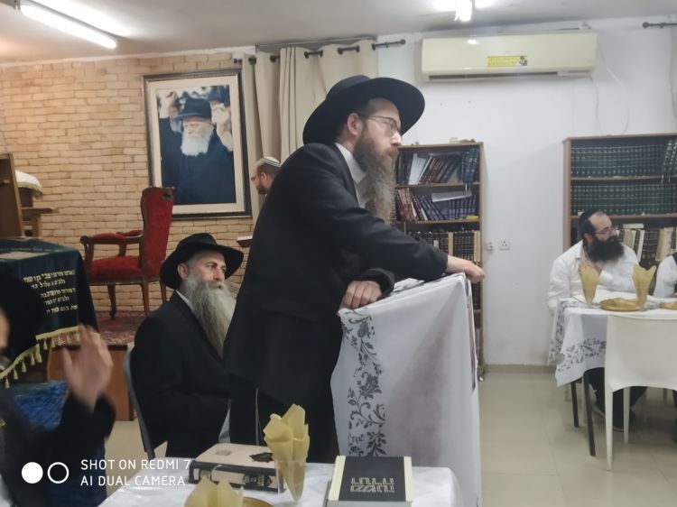 סיום הרמב"ם בישיבת באר שבע