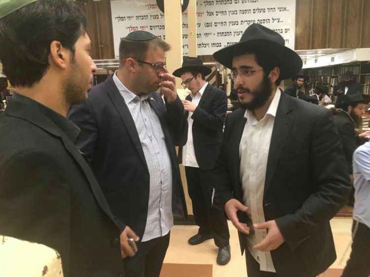 בלעדי • סגן יו"ר הכנסת ביקר ב"בית רבינו שבבל"