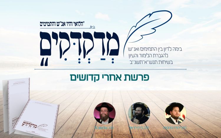 מדקדקים - אחרי קדושים 26