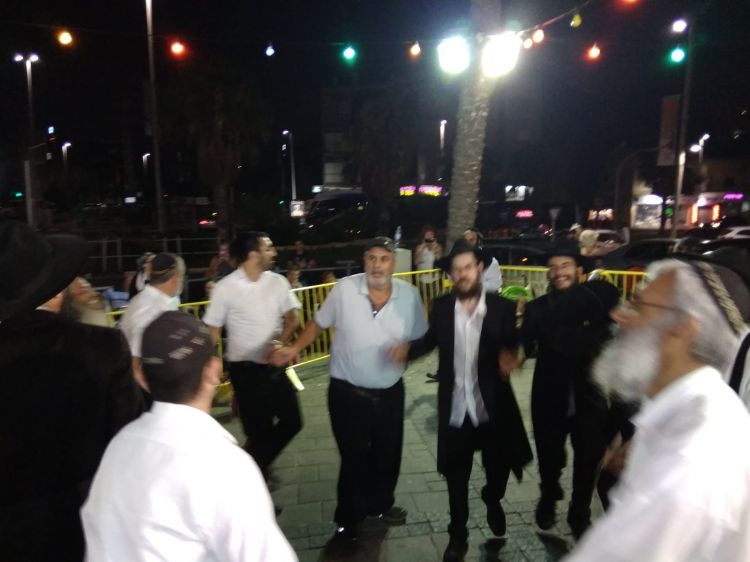 שמחת בית השואבה בבת ים עיר הגאולה