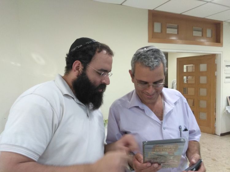 פגישה עם הסמנכ"ל החדש
