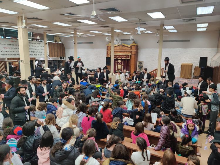 200 ילדים השתתפו בכינוס של"ה ב-770