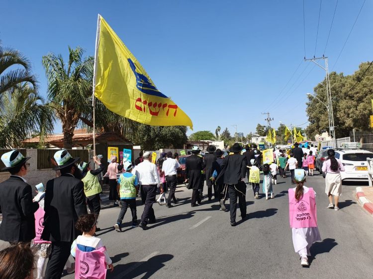 באר שבע: מאות בתהלוכה המרכזית בארגון הישיבה