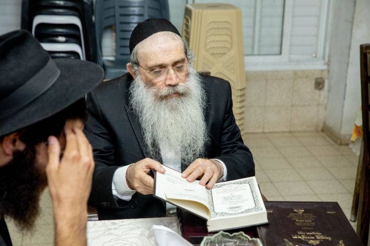 משלחת ארגון יפוצו אצל ראש ישיבת אורחות תורה