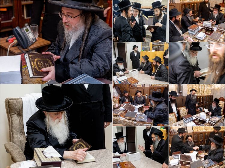 ספר התניא עם ביאור למבקשי ה' נתקבל בחרדת קודש בחצרות האדמו"רים