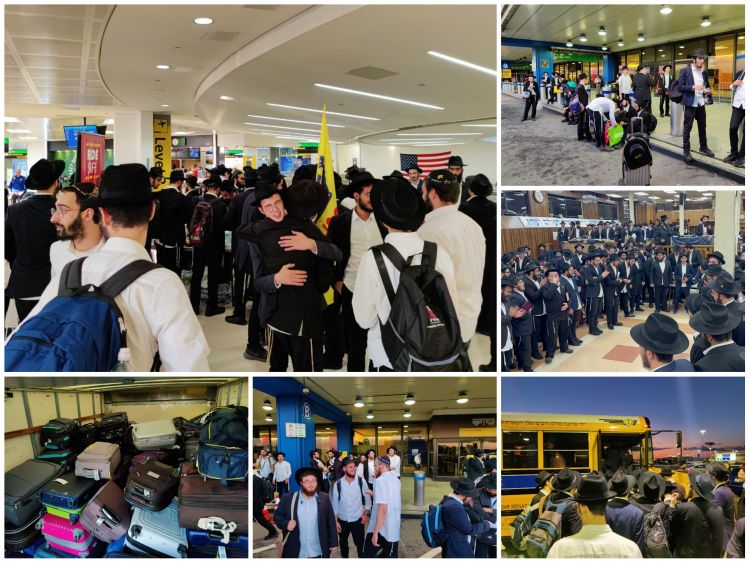 ברוכים הבאים: תלמידי קבוצה תשפ"ג הגיעו ל770
