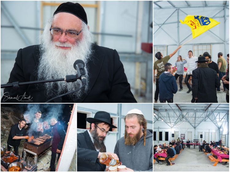 מצפה יצהר: התוועדות מרכזית התקיימה לתלמידי הישיבה והתושבים