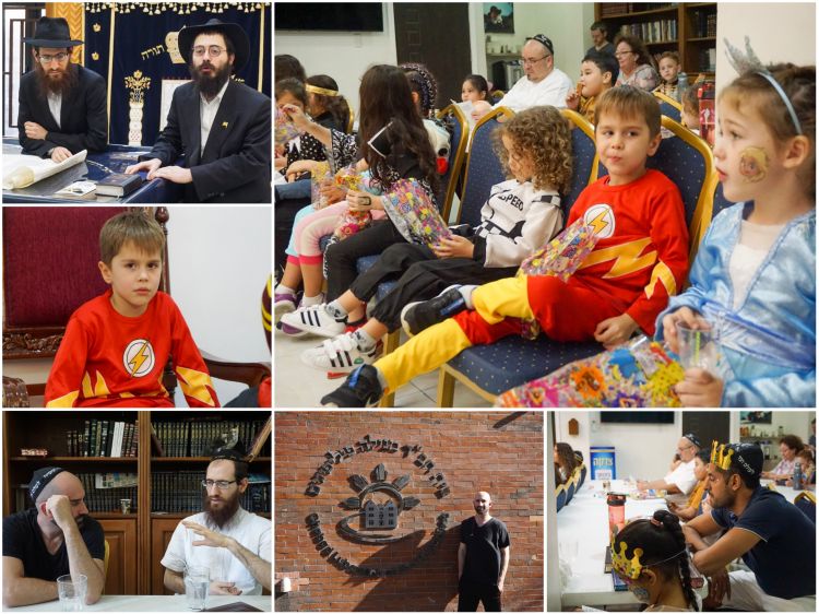 מסביב לשעון: פורים של גאולה בחב"ד מנילה