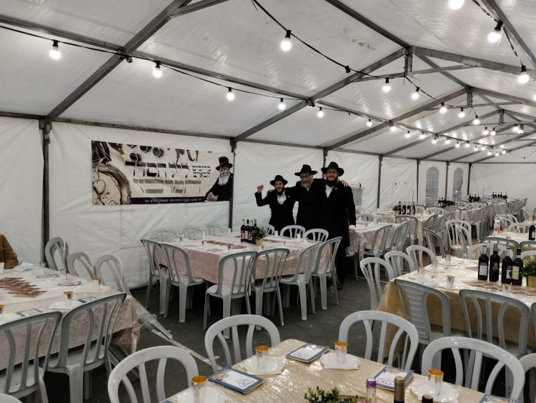 באר שבע: כ300 יהודים חגגו את ליל הסדר עם חב"ד