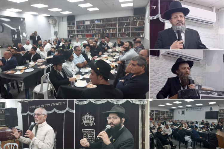 מאות בהתוועדות י"ט כסלו בבת ים