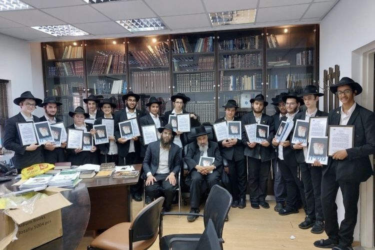 תלמידי ישיבת ראשון לציון נבחנו על הלכות בית הבחירה