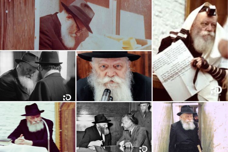 צפו: 300 תמונות של הרבי שליט"א מלך המשיח מחודש אלול