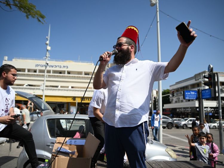 נתניה חגגה פורים של גאולה ומשיח