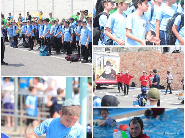 חיילי הדיי־קעמפ בקריות כבשו את פארק המים בנוף הגליל