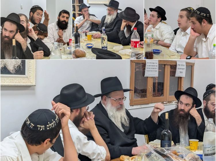 ט"ו אלול: בהוד השרון התוועדו עם הרב לנדא