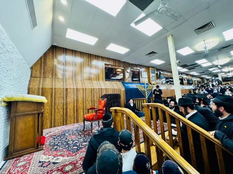 תיעוד מצולם: היממה הראשונה של חנוכה ב770