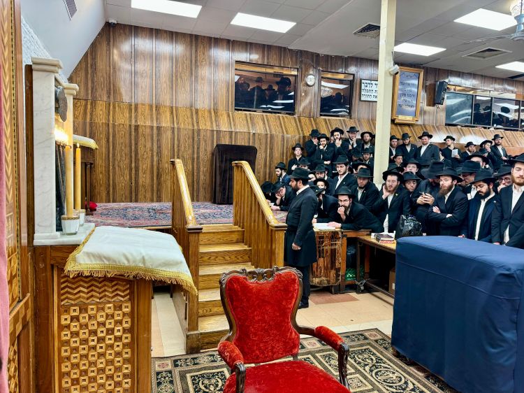 המונים הגיעו לקראת יו"ד שבט ל770