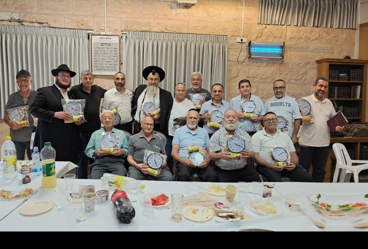 יום מיוחד בכולל תפארת זקנים 