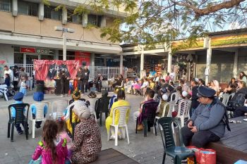 מאות חוגגים בפורים באירועי חב״ד בנווה עופר