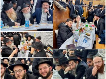 השלוחים והתמימים התוועדו בליל שישי ב770