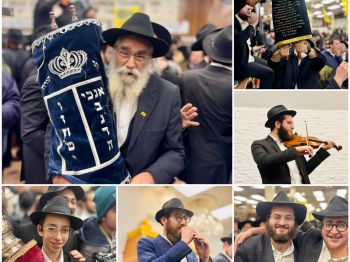 אלפים בהכנסת ספר התורה הכללי ב770