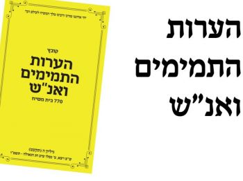 הערות התמימים: קובץ הערות התמימים ואנ"ש 770 לש"פ ויצא