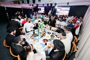 אש של אמונה בהתוועדות הגדולה בנתניה