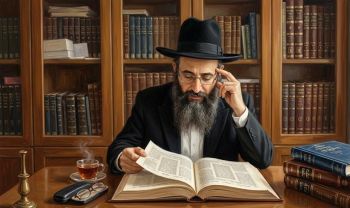 ''הדמעה היא לא המטרה'': הרב מנחם כהן בסיום מסכת מועד קטן בשידור חי