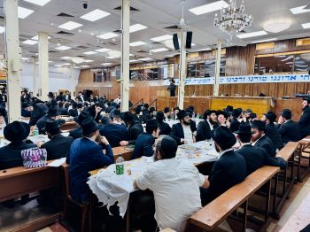 ב770 התוועדו לרגל יום הילולת ר' לוי יצחק