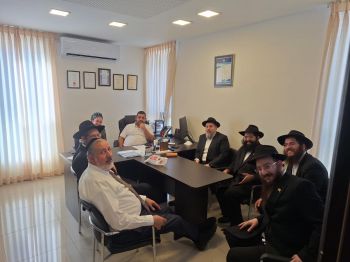 השלוחים בבת ים בפגישה עם יו"ר המועצה הדתית