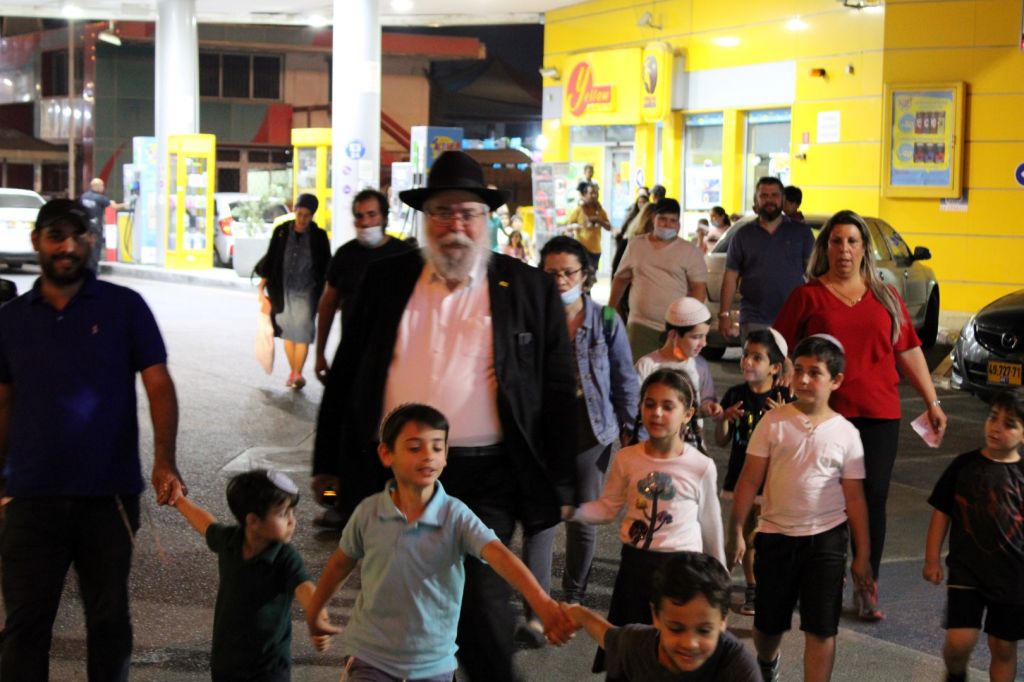 התהלוכה בבאר שבע בארגון התמימים