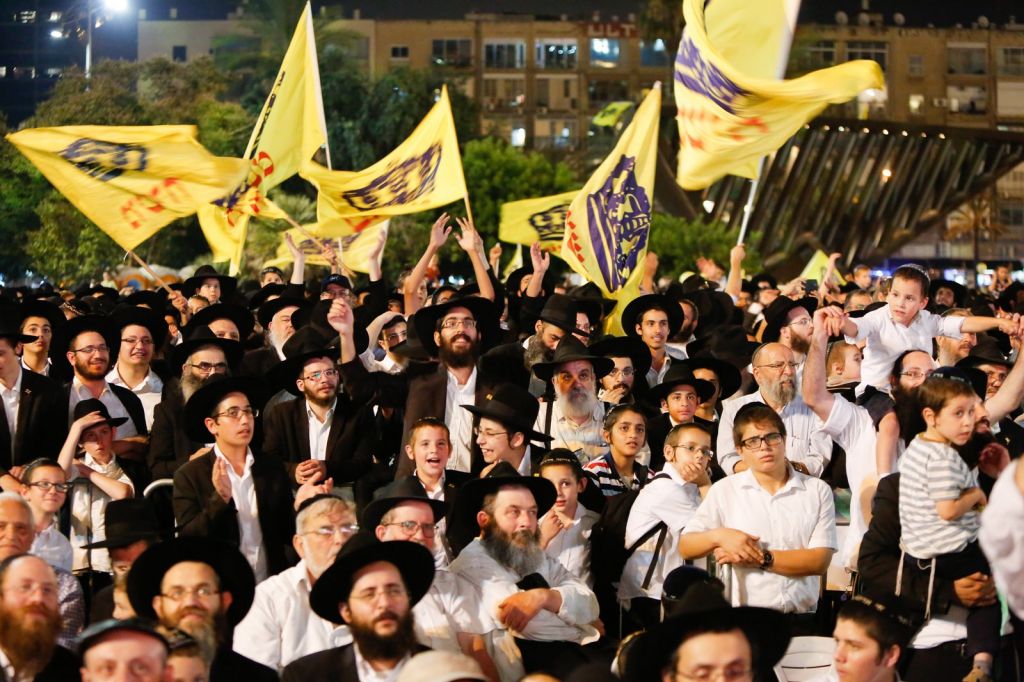 משיח בכיכר • גלריה שניה מהמעמד הבלתי נשכח