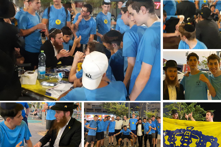 המונים ביקרו בדוכן בית חב״ד בטיילת בת ים