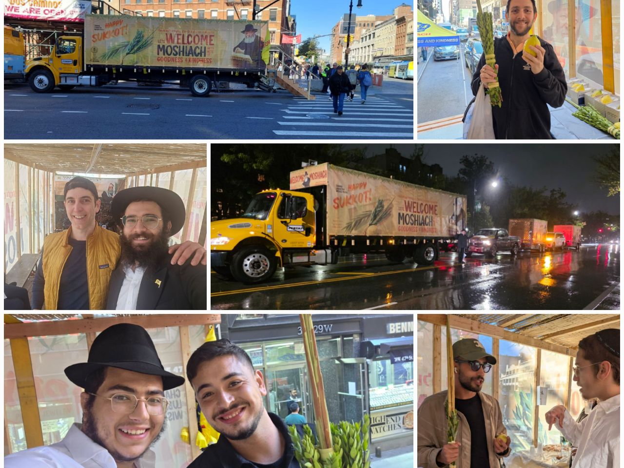 שיא חדש במנהטן: 5 שנים ל"סוכה הניידת הגדולה בעולם"