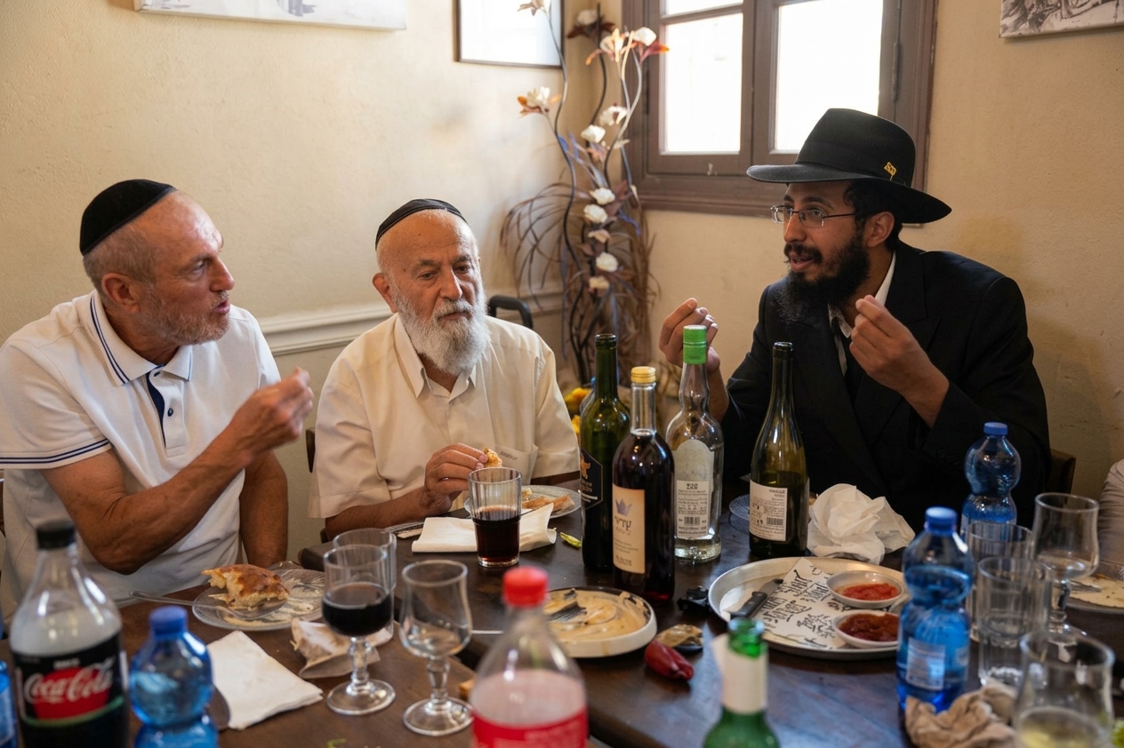 שמחה של מצווה: כולל "תפארת זקנים לוי יצחק" בנווה עופר חגג סיום מסכת ופתיחת שנה שלישית