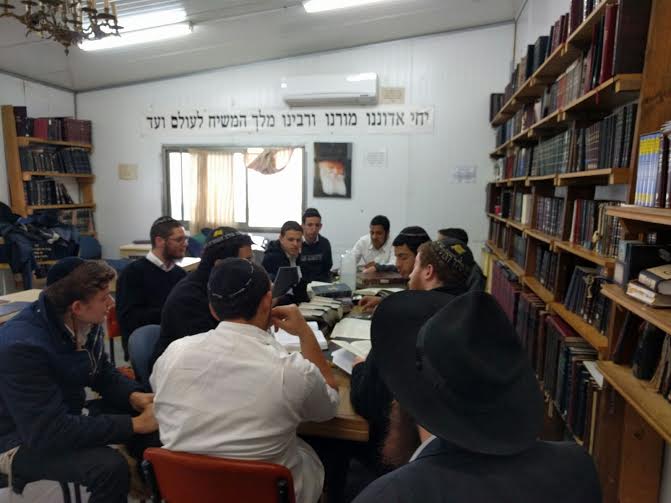 תות"ל מצפה יצהר במבצע לימוד מיוחד
