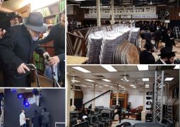 גלריה: הכנות לכינוס השלוחים ב770