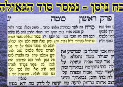 כ"ח ניסן • מסירת סוד הגאולה
