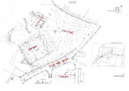 שרטוטי הארמון למלך המשיח בחתימת זאב מרגנית