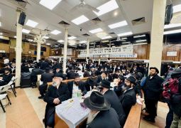 ב-770 חגגו את דידן נצח בהתוועדויות שמחה