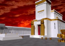 הריסתו של בית-המקדש נועדה אך ורק לשם בנייתו מחדש