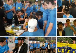 המונים ביקרו בדוכן בית חב״ד בטיילת בת ים
