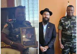 אחרי ההפיכה הצבאית: השליח בפגישה עם סגן הנשיא