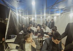 הפצת בשורת הגאולה בהילולת הבת עין בצפת