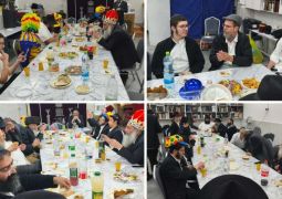 בת ים: משתה ליל הפורים המסורתי הפך לסעודת הודיה על הניסים