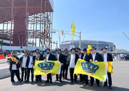 לא עוצרים: פעילות בגמר המונדיאל עם אלפי יהודים